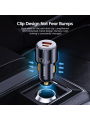 ESSAGER 100W USB-A / USB-C Automobilinis Įkroviklis – Greitas Ir Galingas Įkrovimas