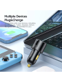 ESSAGER 100W USB-A / USB-C Automobilinis Įkroviklis – Greitas Ir Galingas Įkrovimas