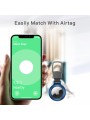 Apple AirTag Metalinis Dėklas – Pakabukas su Karabino Dizainu
