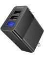 Baseus Universalus Kelioninis Greito Krovimo Adapteris USB/AC/DC – Juodas Baseus Universalus Kelioninis Greito Krovimo Adapteris USB/AC/DC – Juodas