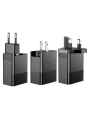 Baseus Universalus Kelioninis Greito Krovimo Adapteris USB/AC/DC – Juodas Baseus Universalus Kelioninis Greito Krovimo Adapteris USB/AC/DC – Juodas