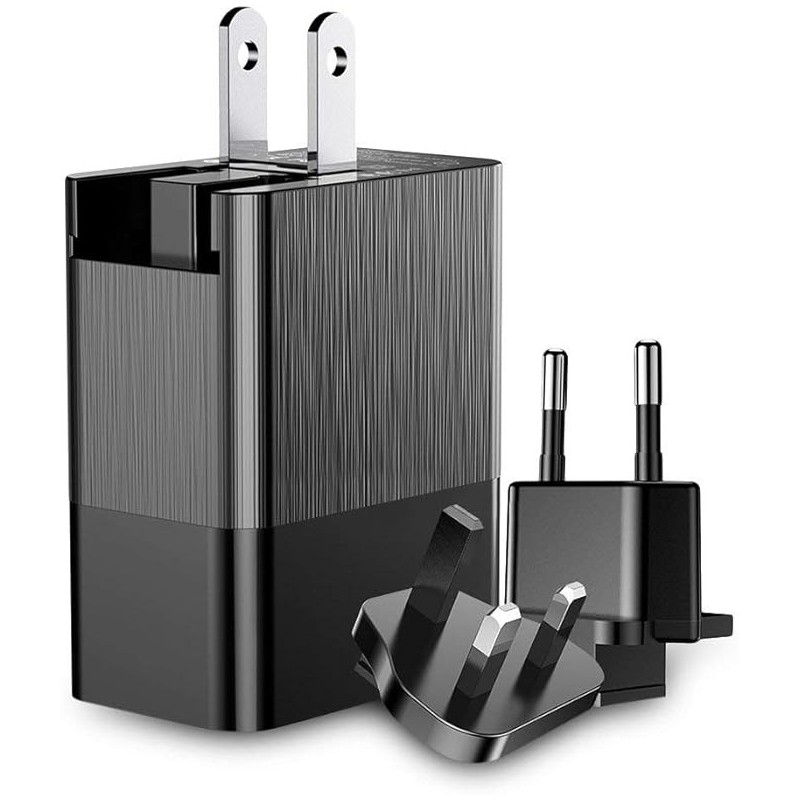 Baseus Universalus Kelioninis Greito Krovimo Adapteris USB/AC/DC – Juodas Baseus Universalus Kelioninis Greito Krovimo Adapteris USB/AC/DC – Juodas
