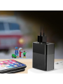 Baseus Universalus Kelioninis Greito Krovimo Adapteris USB/AC/DC – Juodas Baseus Universalus Kelioninis Greito Krovimo Adapteris USB/AC/DC – Juodas