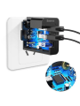 Baseus Universalus Kelioninis Greito Krovimo Adapteris USB/AC/DC – Juodas Baseus Universalus Kelioninis Greito Krovimo Adapteris USB/AC/DC – Juodas