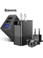 Baseus Universalus Kelioninis Greito Krovimo Adapteris USB/AC/DC – Juodas Baseus Universalus Kelioninis Greito Krovimo Adapteris USB/AC/DC – Juodas