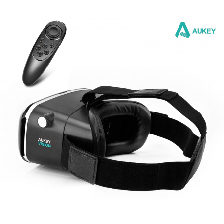 Virtualios realybės akiniai AUKEY + Bluetooth pultelis