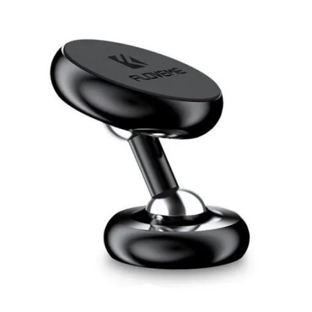 FLOVEME Universal Magnetic Car Phone Holder – Adjustable 360° Head – Black