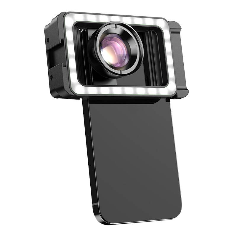 APEXEL 4K HD 100mm Macro Lens with LED Lighting & Case – Universal APEXEL 4K HD 100mm Macro Lens with LED Lighting & Case – Universal