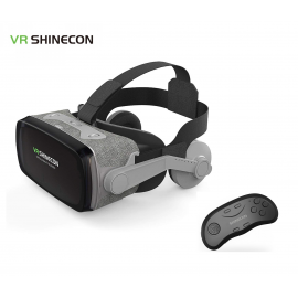 Virtualios realybės akiniai VR Shinecon 9.0 su ausinėmis ir valdymo mygtukais ir pulteliu