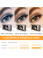 APEXEL Universalus 4K HD 100mm Makro Objektyvas su LED Apšvietimu ir Dėklu