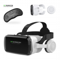 Virtualios realybės 3D akiniai VR Shinecon G04BS su Bluetooth ausinėmis, valdymo mygtukais ir pulteliu