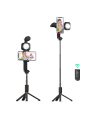 Blitzwolf BW-BS15 Tripod Selfie Stick with Lighting, Microphone & Bluetooth Remote Blitzwolf BW-BS15 Tripod Selfie Stick with Lighting, Microphone & Bluetooth Remote