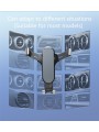 Car Phone Holder with Seatbelt Cutter & Glass Breaker - YuRoad for Grilles
