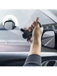 Automobilinis telefono laikiklis su saugos diržų peiliu ir stiklo plaktuku - YuRoad grotelių laikiklis