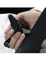 Car Phone Holder with Seatbelt Cutter & Glass Breaker - YuRoad for Grilles