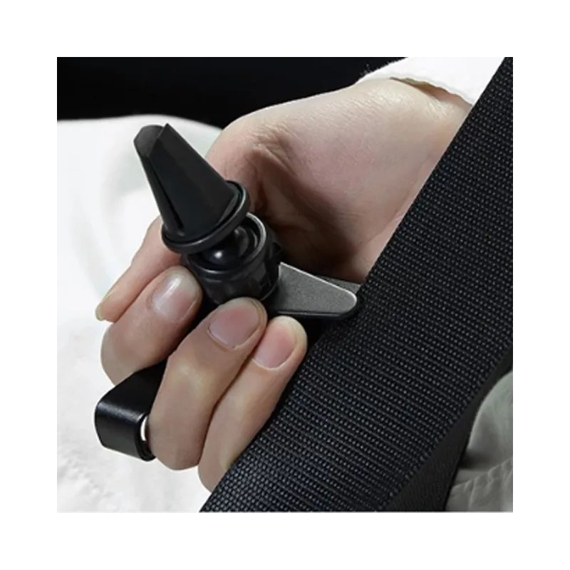 Car Phone Holder with Seatbelt Cutter & Glass Breaker - YuRoad for Grilles