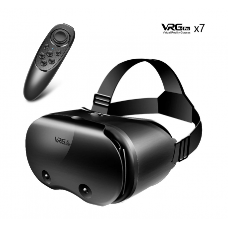 Virtualios realybės 3D akiniai VRG PRO X7 su Bluetooth valdymo pulteliu