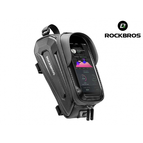 Universalus, vandeniui atsparus telefono dėklas/krepšys dviračiui Rockbros B68