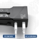 Universalus kelioninis adapteris LENCENT su USB QC 3.0 ir type-C PD 20W, EU, US, AU, UK