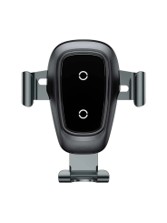 Metalinis belaidis automobilinis telefono įkroviklis ir laikiklis – BASEUS Gravity
