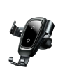 Metalinis belaidis automobilinis telefono įkroviklis ir laikiklis – BASEUS Gravity