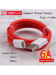 USB Type-C telefono laidas OnePlus 'Warp Charge' 6A – 1m/1.5m