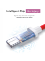 USB Type-C telefono laidas OnePlus 'Warp Charge' 6A – 1m/1.5m