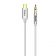 Laidas Baseus USB Type-C, 3.5 mm male, 1.2 m