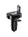 Automobilinis FM moduliatorius, 3.4A USB įkroviklis, MP3 grotuvas su Bluetooth 4.2 BASEUS CCTM-01
