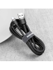 USB 2.0 to Type-C Reinforced Charging & Data Cable BASEUS 3A – 1m
