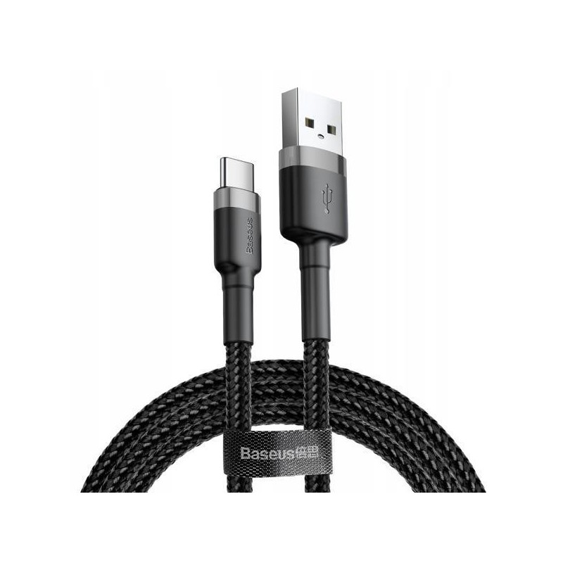 USB 2.0 to Type-C Reinforced Charging & Data Cable BASEUS 3A – 1m
