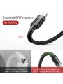 USB 2.0 to Type-C Reinforced Charging & Data Cable BASEUS 3A – 1m