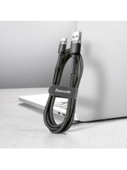 USB 2.0 to Type-C Reinforced Charging & Data Cable BASEUS 3A – 1m