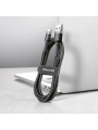 USB 2.0 – Type-C sustiprintas krovimo ir duomenų perdavimo laidas BASEUS 3A – 1m