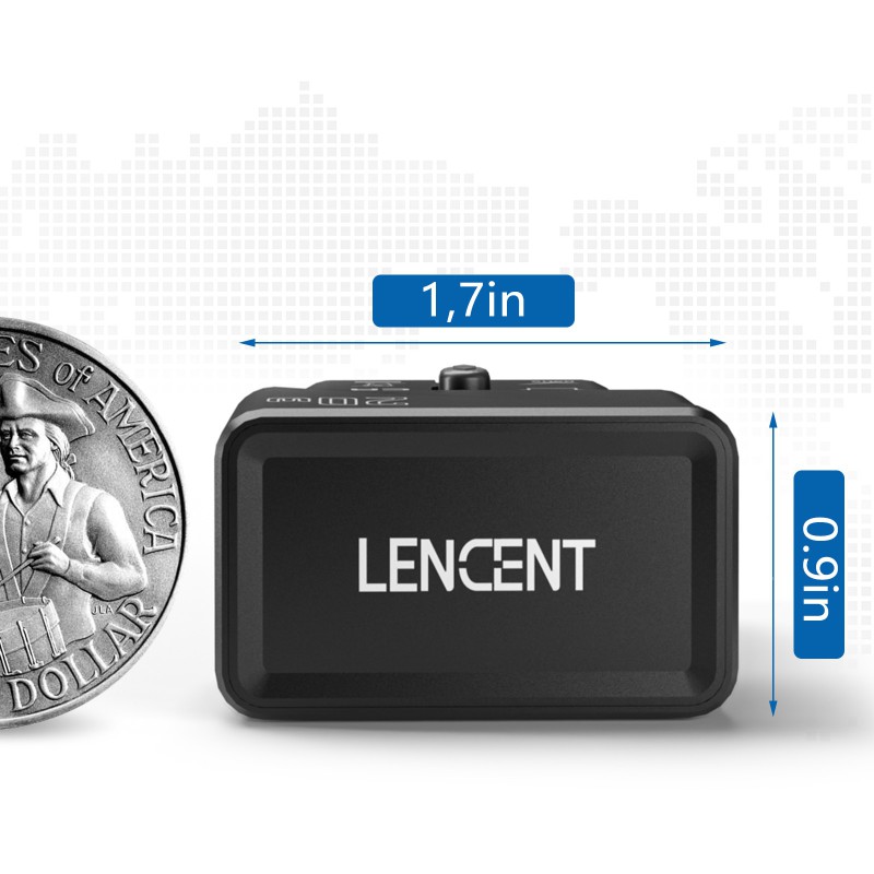 Universal Travel Adapter LENCENT with USB QC 3.0 & Type-C PD 20W – EU, US, AU, UK