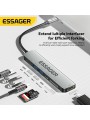 USB Hub (HUB) Essager 7-in-1 with Type-C, SD/TF Card Reader, HDMI