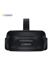 Virtual Reality 3D Glasses VR Shinecon G04EA with Headphones, Control Buttons, and Bluetooth Remote