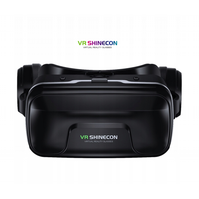 Virtualios realybės 3D akiniai VR Shinecon G04EA su ausinėmis, valdymo mygtukais ir Bluetooth pulteliu Virtualios realybės 3D akiniai VR Shinecon G04EA su ausinėmis, valdymo mygtukais ir Bluetooth pulteliu