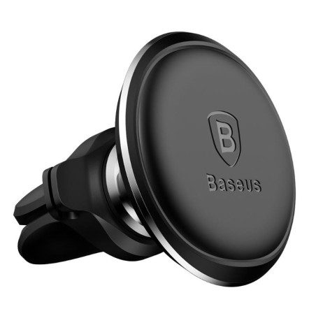 BASEUS Magnetic Car Phone Holder for Air Vents with Adjustable Head & Cable Clip