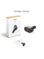 Automobilinis telefono įkroviklis VINSIC su dviem USB jungtimis ir QC3.0, 36W