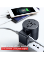 Baseus Universal 2-Port USB Phone Charger with US, UK, EU, and AU Plugs Baseus Universal 2-Port USB Phone Charger with US, UK, EU, and AU Plugs