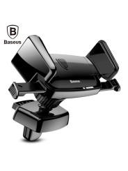 Automobilinis telefono laikiklis BASEUS ROBOT į groteles
