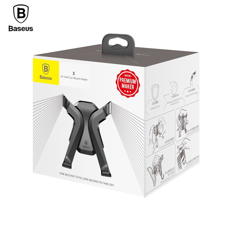 BASEUS X Car Phone Holder for Air Vents