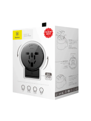Baseus Universal 2-Port USB Phone Charger with US, UK, EU, and AU Plugs