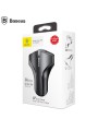 Greito krovimo 2-jų jungčių automobilinis USB įkroviklis BASEUS Rocket QC 3.0