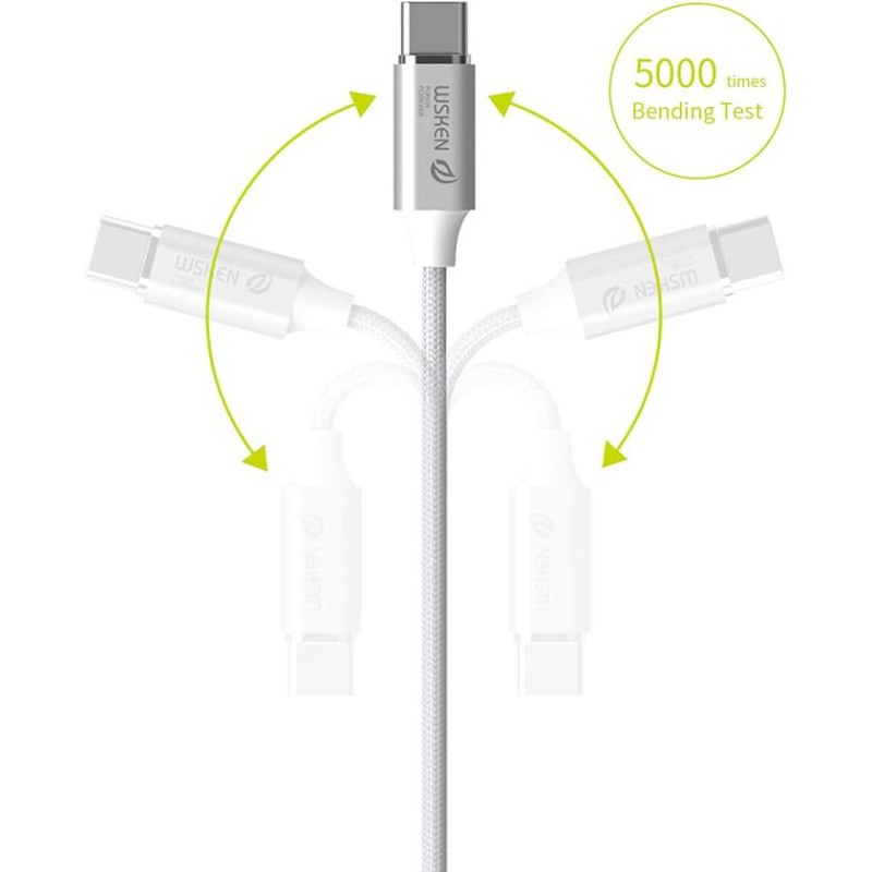 WSKEN Lite 2 Magnetic Phone Cable, 1m, LED Indicator
