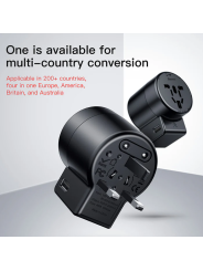 Baseus Universal 2-Port USB Phone Charger with US, UK, EU, and AU Plugs
