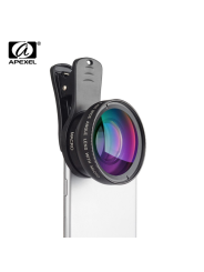 Apexel 2-in-1 Macro + Wide-Angle Phone Lens Kit