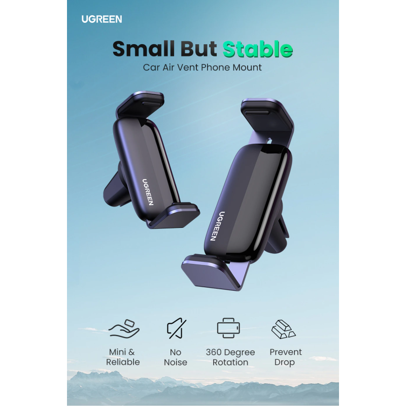 UGREEN Light Universal Car Phone Holder for Air Vent