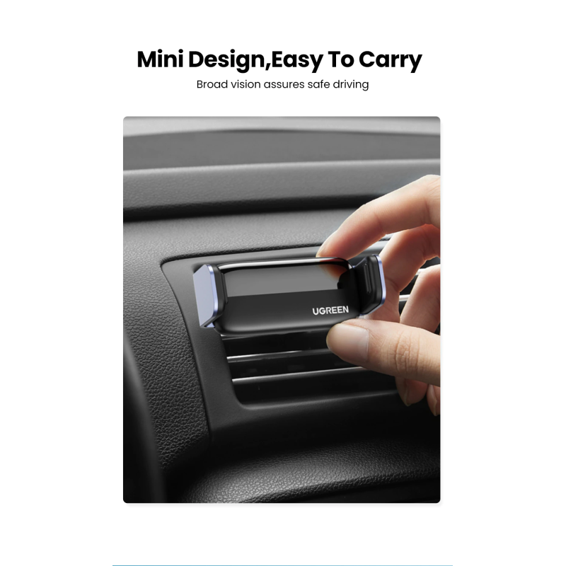 UGREEN Light Universal Car Phone Holder for Air Vent
